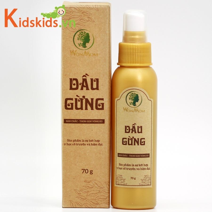 Dầu gừng Wonmom