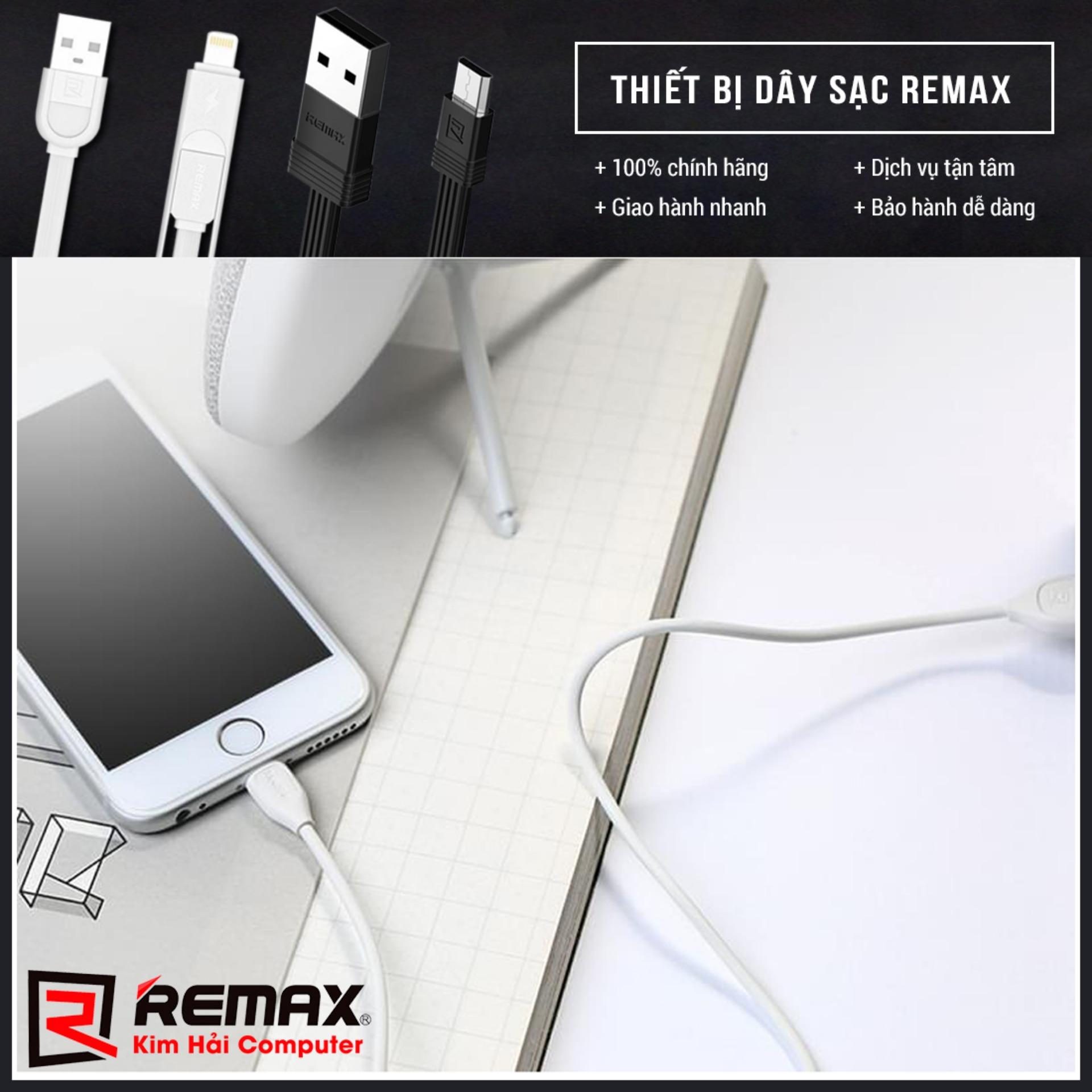 CÁP SẠC ANDROID REMAX RC-050M (Trắng) - Kim Hải Computer