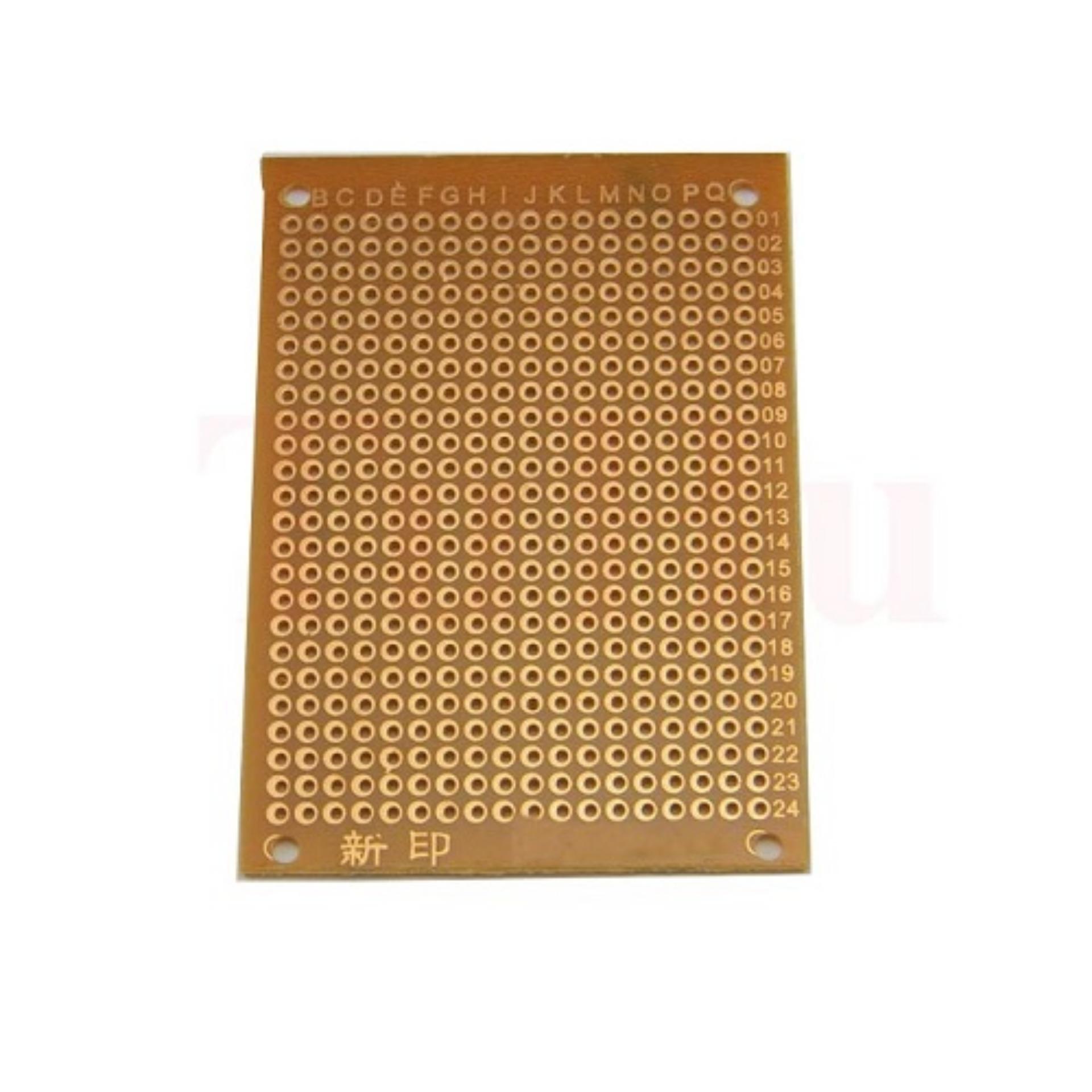 Phíp Đồng Lỗ - Bảng Mạch Đục Lỗ Sẵn PCB ( Nâu )