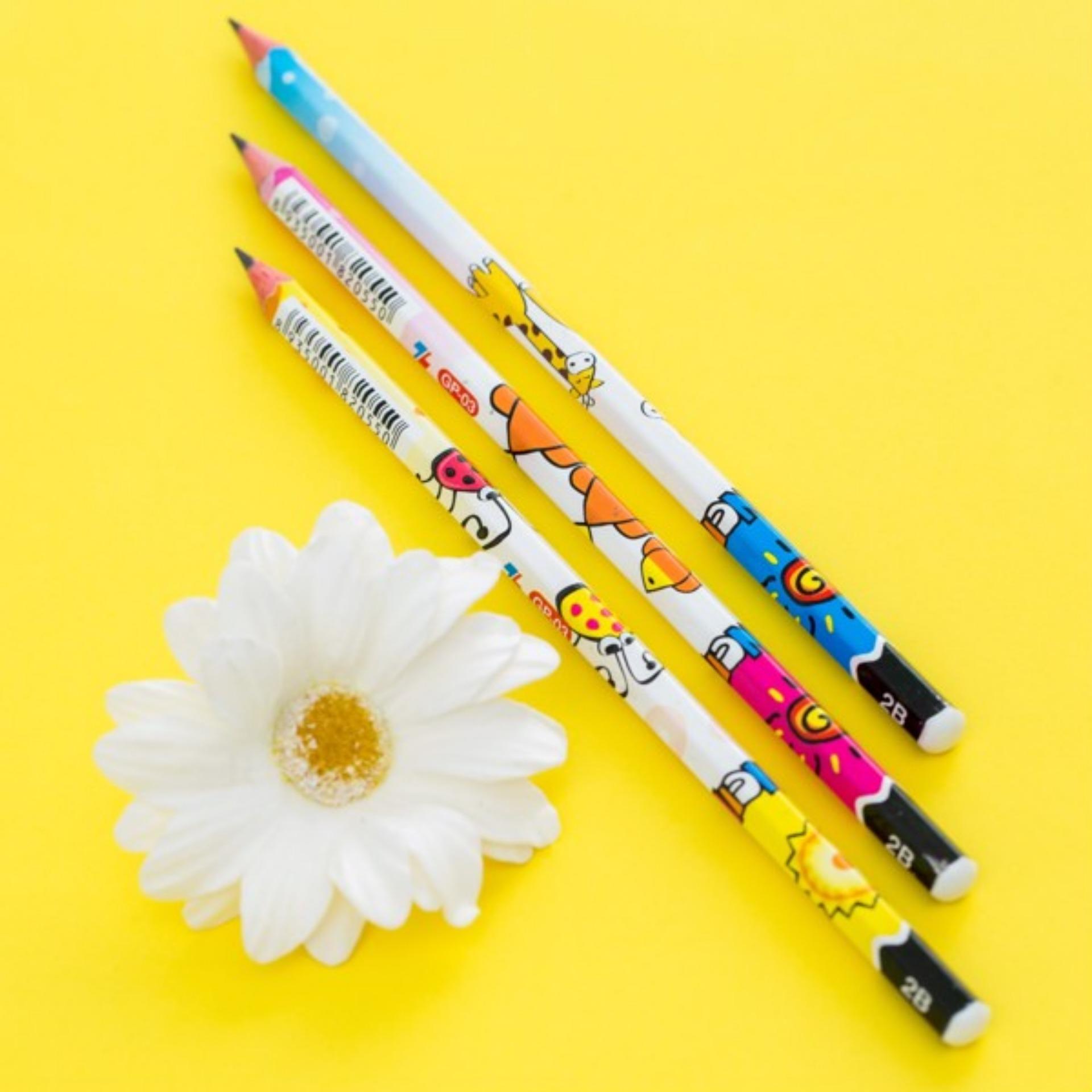 [HCM]HỘP 10 CÂY BÚT CHÌ GỖ THIÊN LONG GP-03