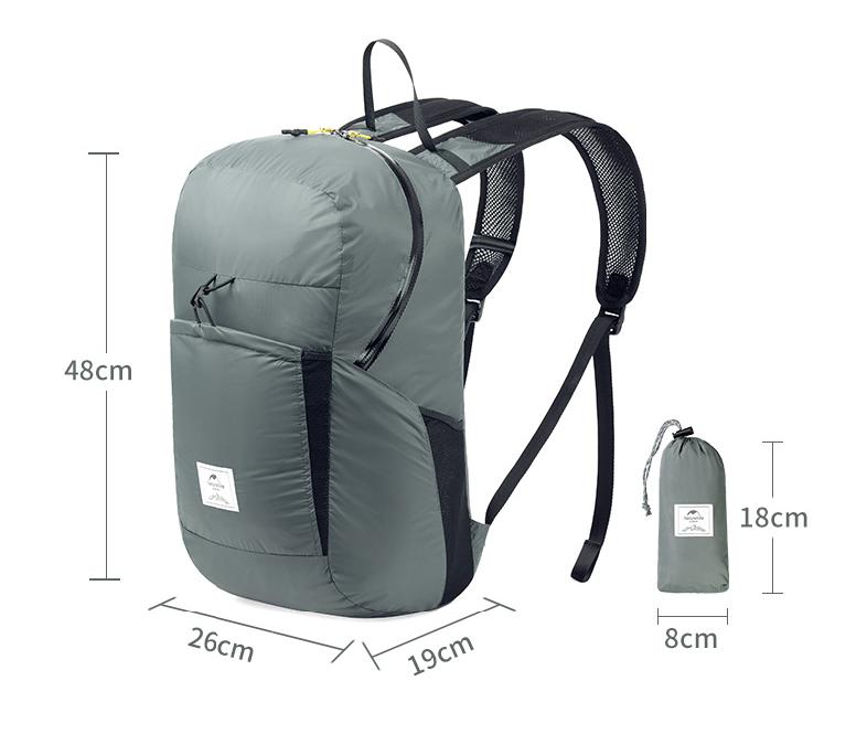 Balo gấp gọn NatureHike NH17A017-B 22L