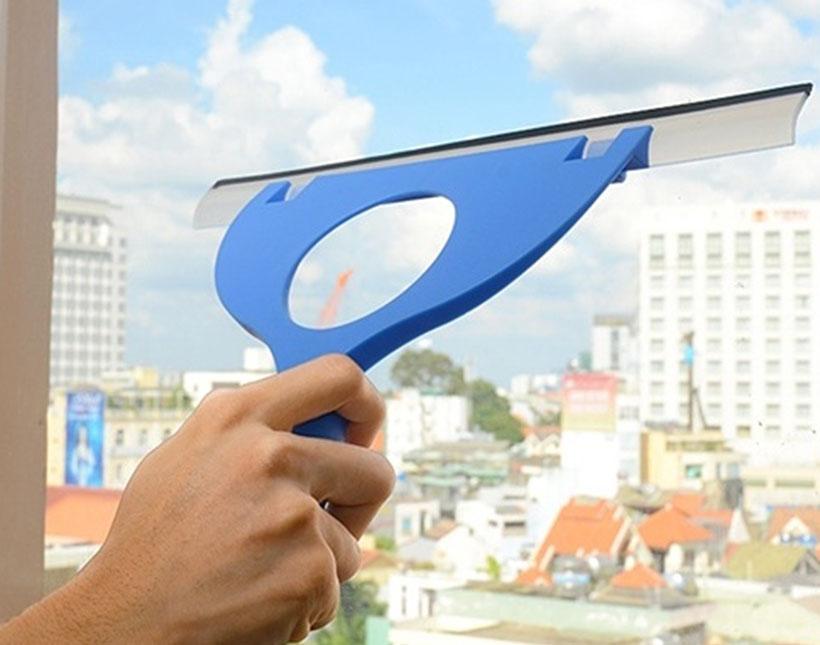 Bộ 2 dụng cụ lau kính Tashuan TS-746 (Xanh biển)
