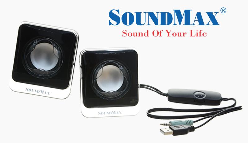 Loa máy tính SoundMax A-120 (Đen)