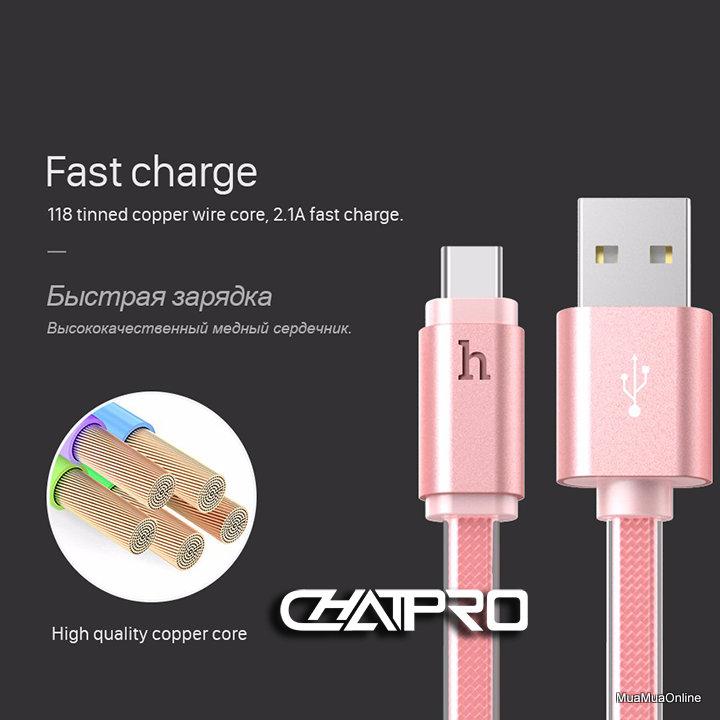 Cáp Sạc Hoco Upl12 120Cm Cổng Micro Usb