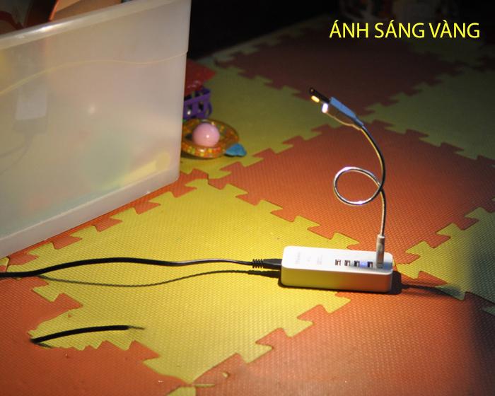 Đèn 6 LED siêu mỏng cắm cổng USB cảm ứng chạm