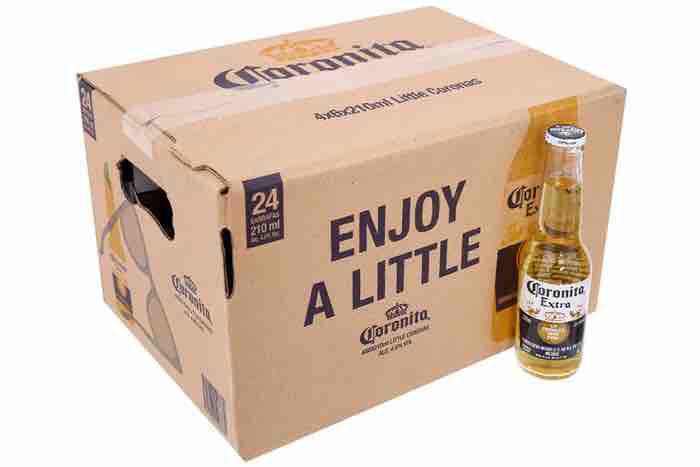 Lốc 6 chai Bia Coronita 210ml