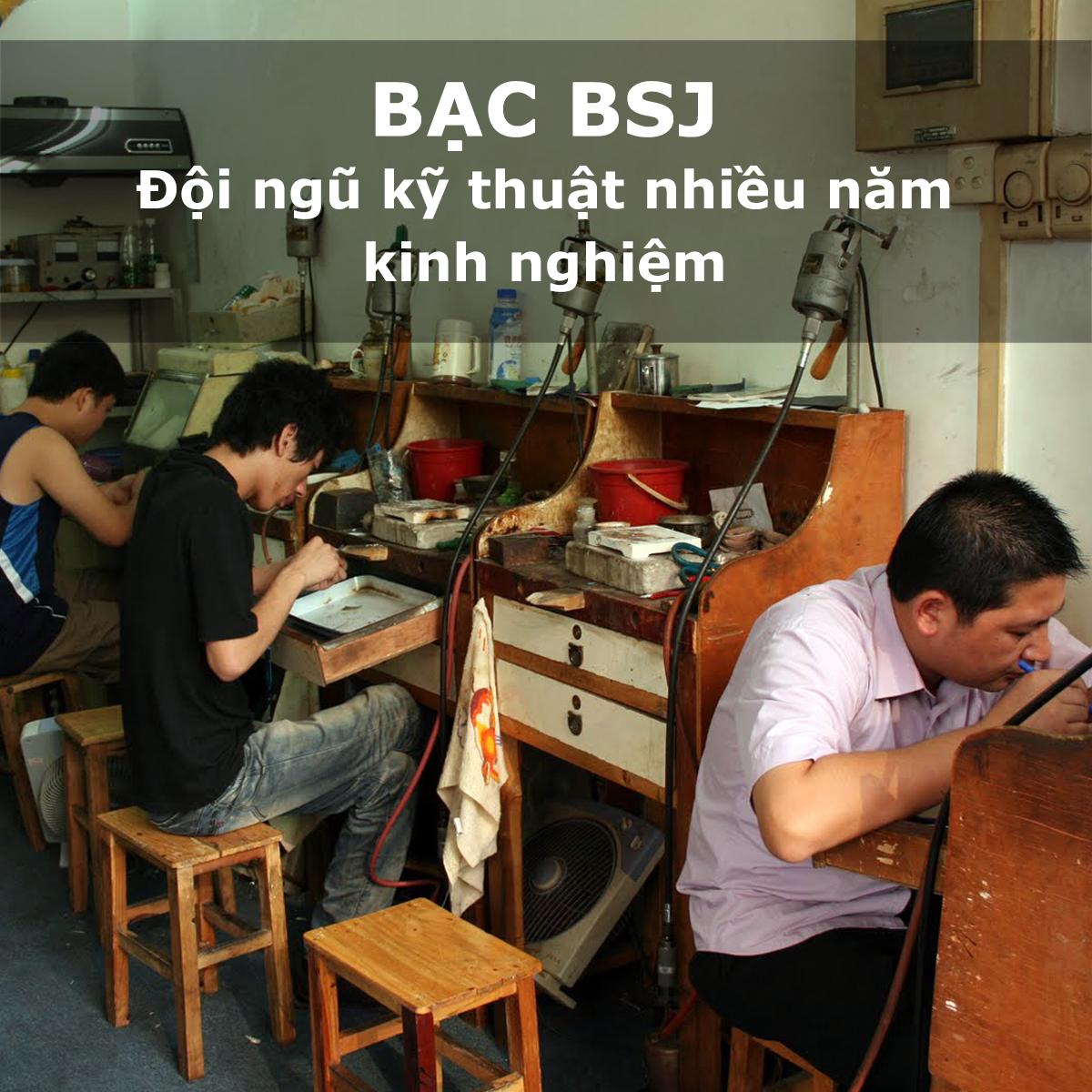 Vòng tay chỉ đỏ tỳ hưu. Bạc BSJ - VCD08
