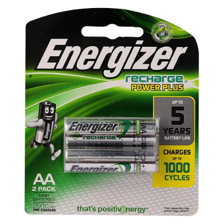 [HCM]Pin Sạc Energizer AA 2000mAh NH15PPRP2