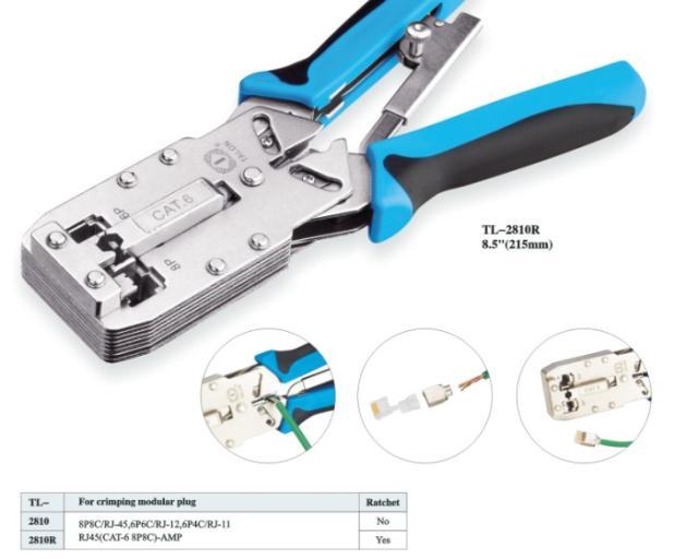 Kìm bấm mạng cat6 Talon TL-2810R chất lượng cao