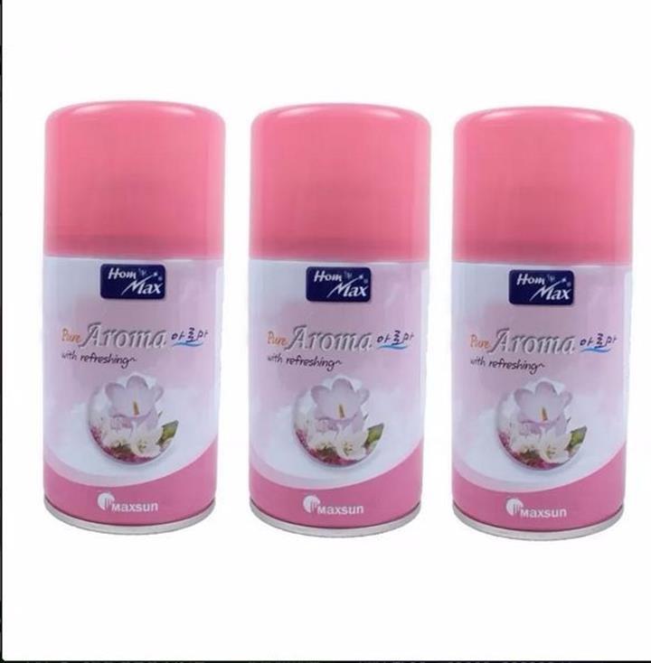 Combo 4 nước hoa xịt phòng Hommax (Dùng được với các loại máy xịt nước hoa tự động)