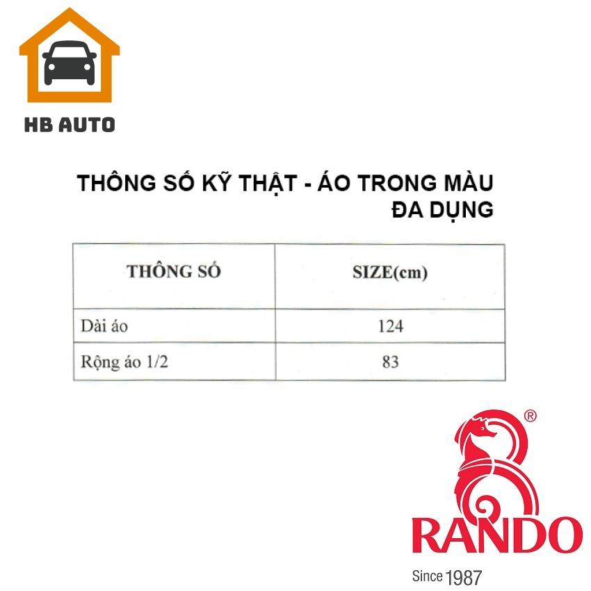 [FreeshipMAX] [HCM]Áo mưa trong màu đa dụng APEC-17 Rando (Loại trơn hoặc chấm bi)