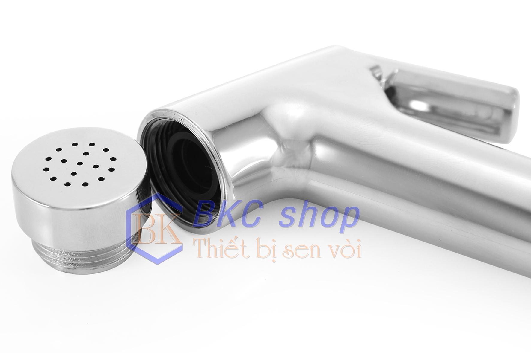 [HCM]Bộ xịt vệ sinh Sanji VS08X (Bạc)