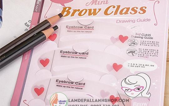 Bộ 2 chì xé và 3 khuôn kẻ mày