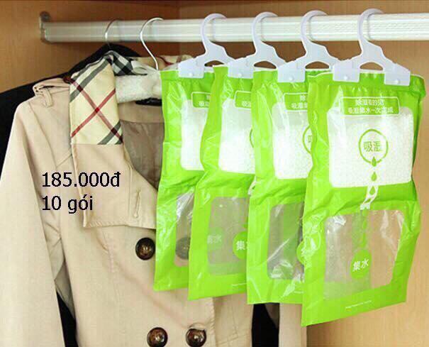 TÚI HÚT ẨM, CHỐNG NẤM MỐC ĐỂ TỦ QUẦN ÁO