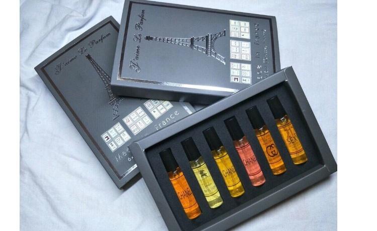 [HCM]Nước Hoa Pháp Chiết 10ml- Combo 5 chai lọ lăn
