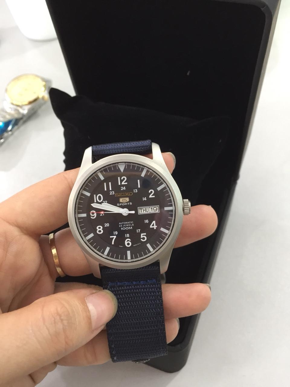 [HCM]Đồng Hồ seiko 5 quân đội