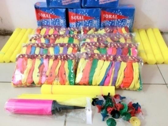 Bóng bay phát sáng đèn led (50 quả)