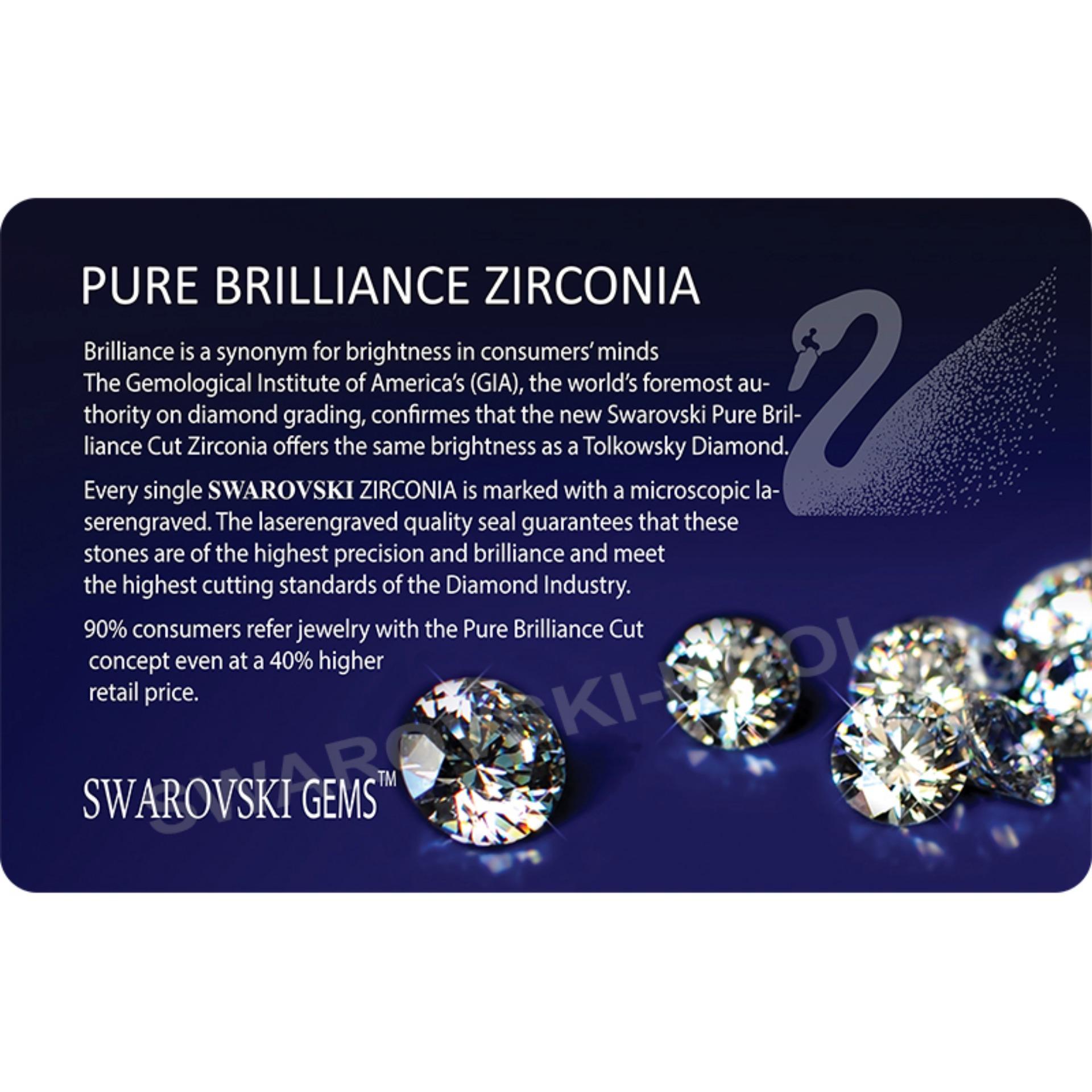 Kim Cuong Nhan Tao Swarovski 7.5mm (Fascino Gemstones)