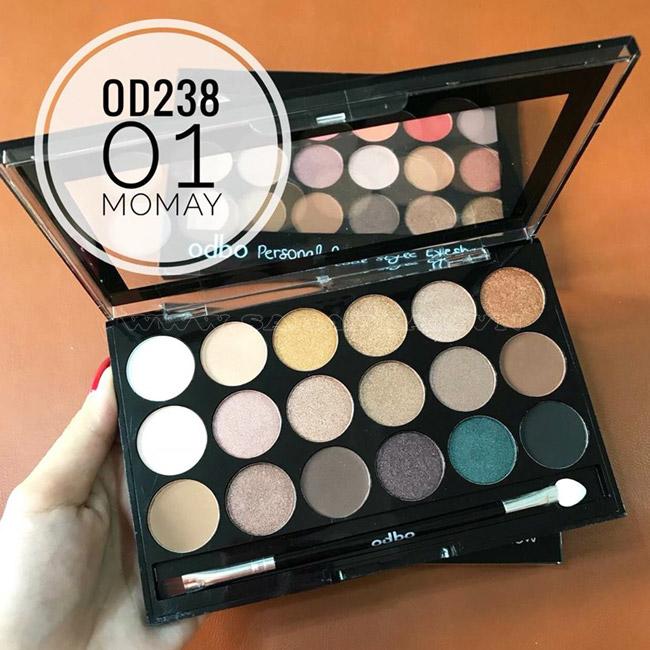 [HCM]BỘ PHẤN MẮT 18 MÀU ODBO PERSONAL COOL STYLE EYESHADOW (Số 1)