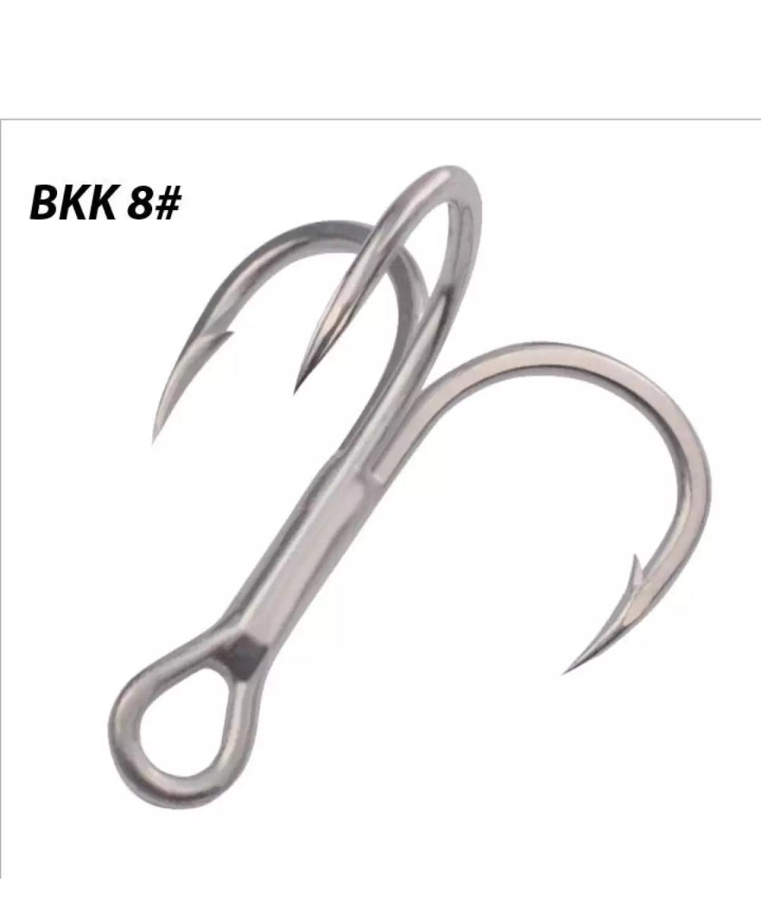 Combo 5 Lưỡi câu cá ba tiêu BKK, gắn mồi lure