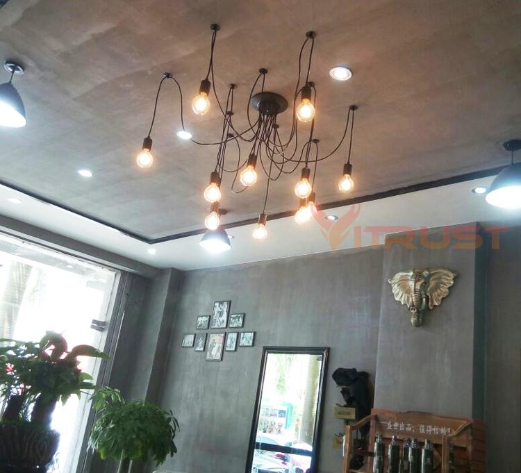 Đèn thả trần kiểu con nhện LL-5036 (8 Đui)- Chưa Bao Gồm Bóng