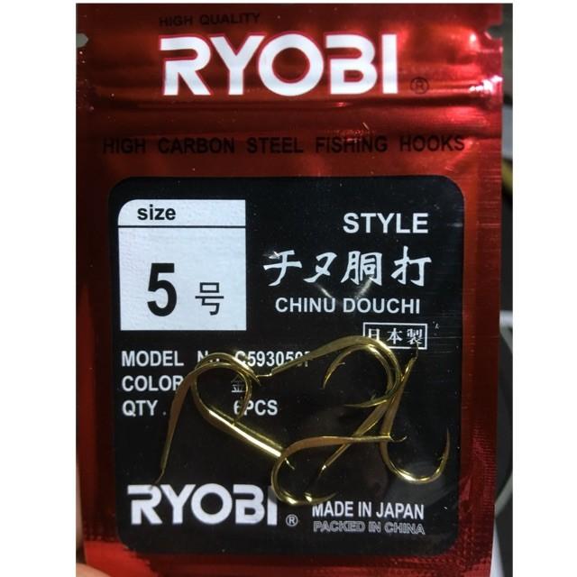 Combo 2 gói lưỡi câu nhật RYOBI ( đồ câu cá Giang Nam ) big sale