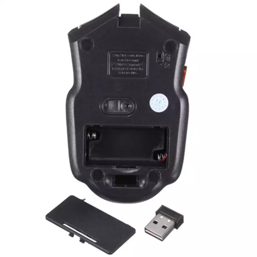 Chuột Chơi Game Không Dây DPI D6 Wireless Gaming Mouse