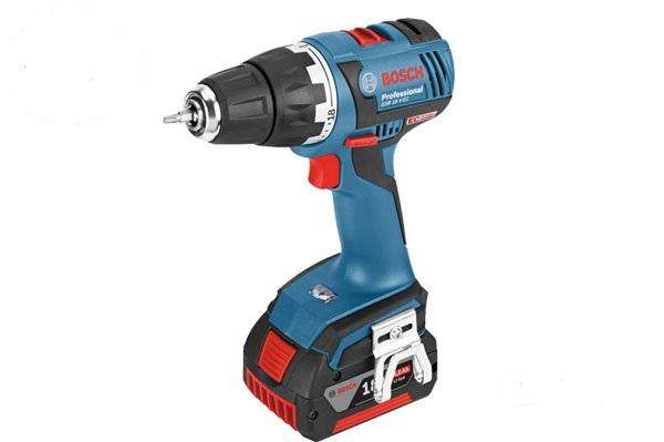 Máy khoan/vặn vít dùng Pin , GSR 18V-EC SET (Pin 2Ah*2 + Sạc), 06019E81K0, Bosch