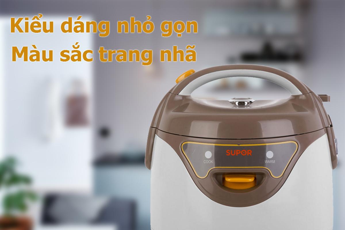 Nồi Cơm Điện Mini Supor CFXB16YB3VN - 0.8L [Gian hàng uy tín]
