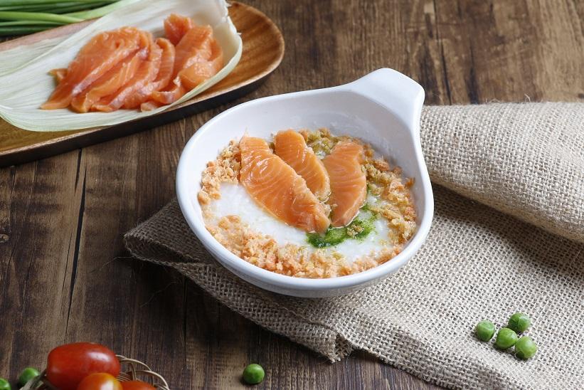 Cháo Tươi Cây Thị - Cá Hồi (Mở gói ăn ngay) 240g
