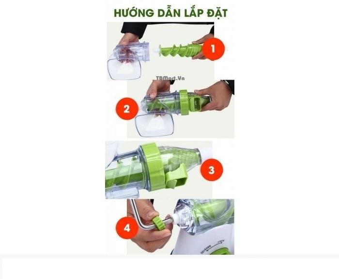 MÁY ÉP HOA QUẢ QUAY BẰNG TAY
