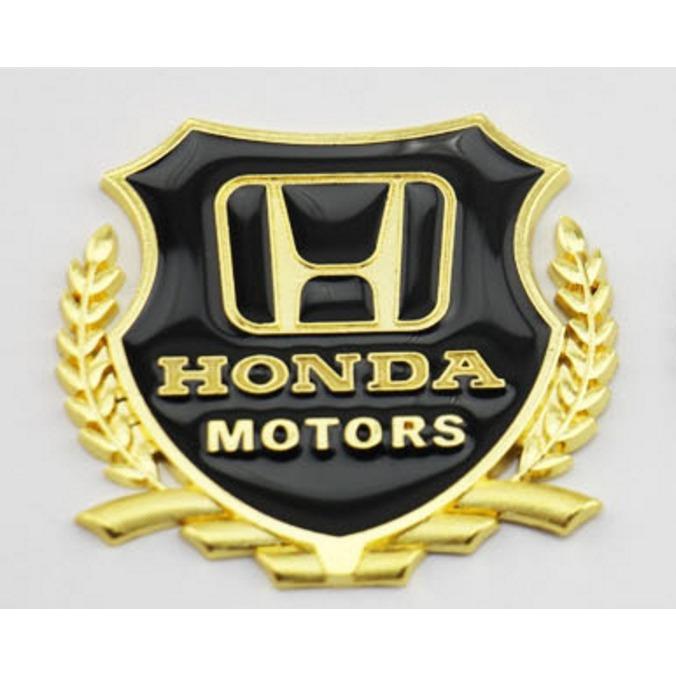 [HCM]Bộ 2 logo bông lúa dán xe ô tô