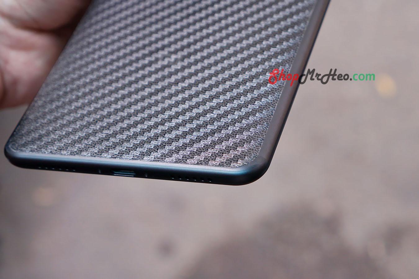 [HCM]Bộ 3 Skin Dán Mặt Lưng Vân 3D Xiaomi Mi Max 2