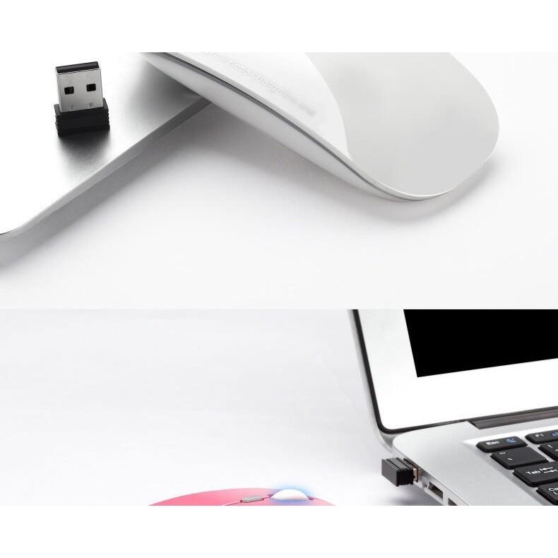 Chuột tự sạc pin, không dây R5 cao cấp