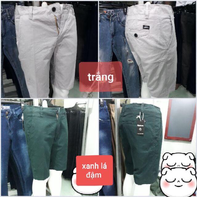 [HCM]QUẦN SỌT NAM KAKI VẢI THÁI HÌNH THẬT