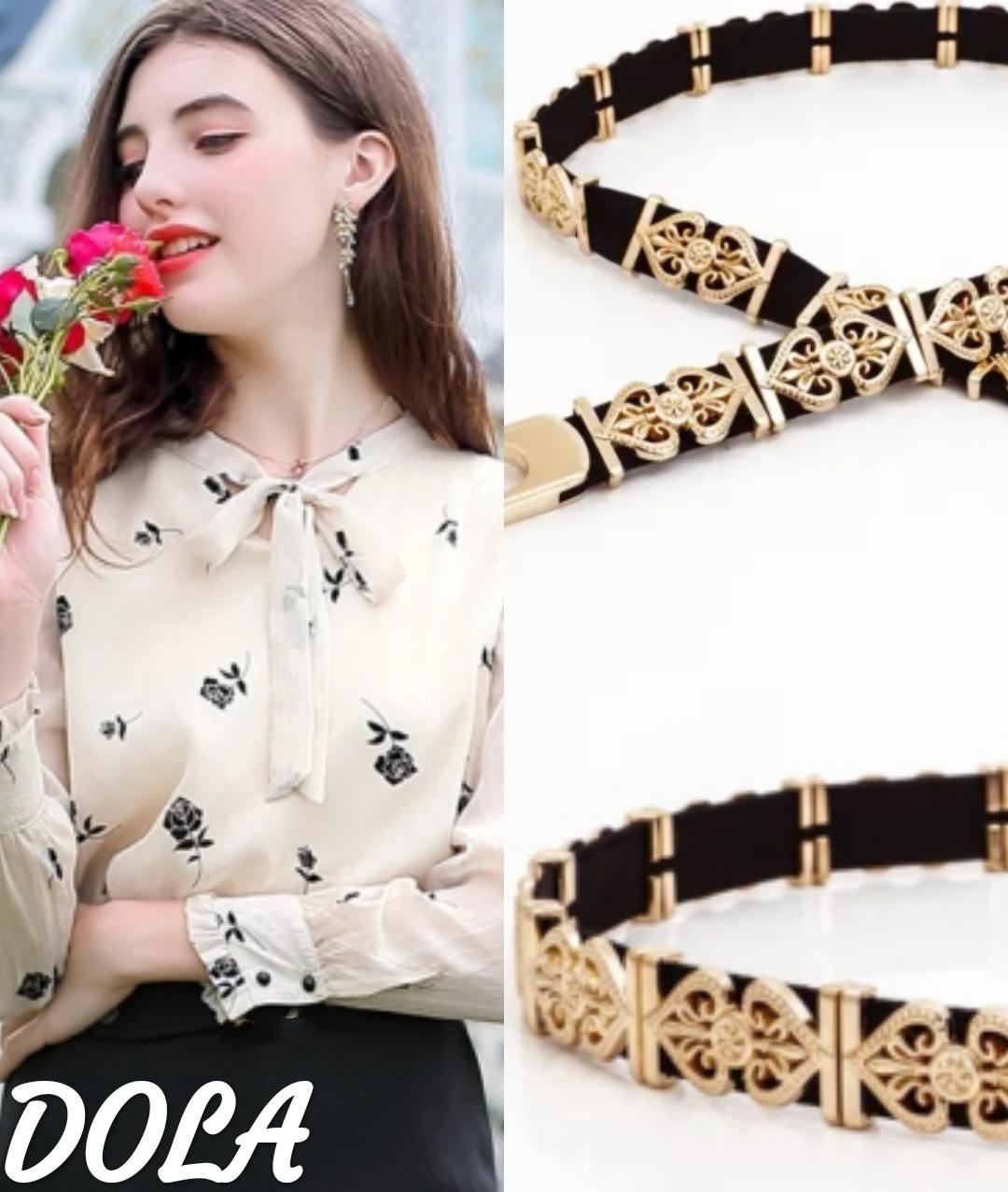 Thắt lưng nữ cho đầm váy thời trang Hàn Quốc