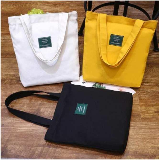 Túi tote vải Living đeo vai