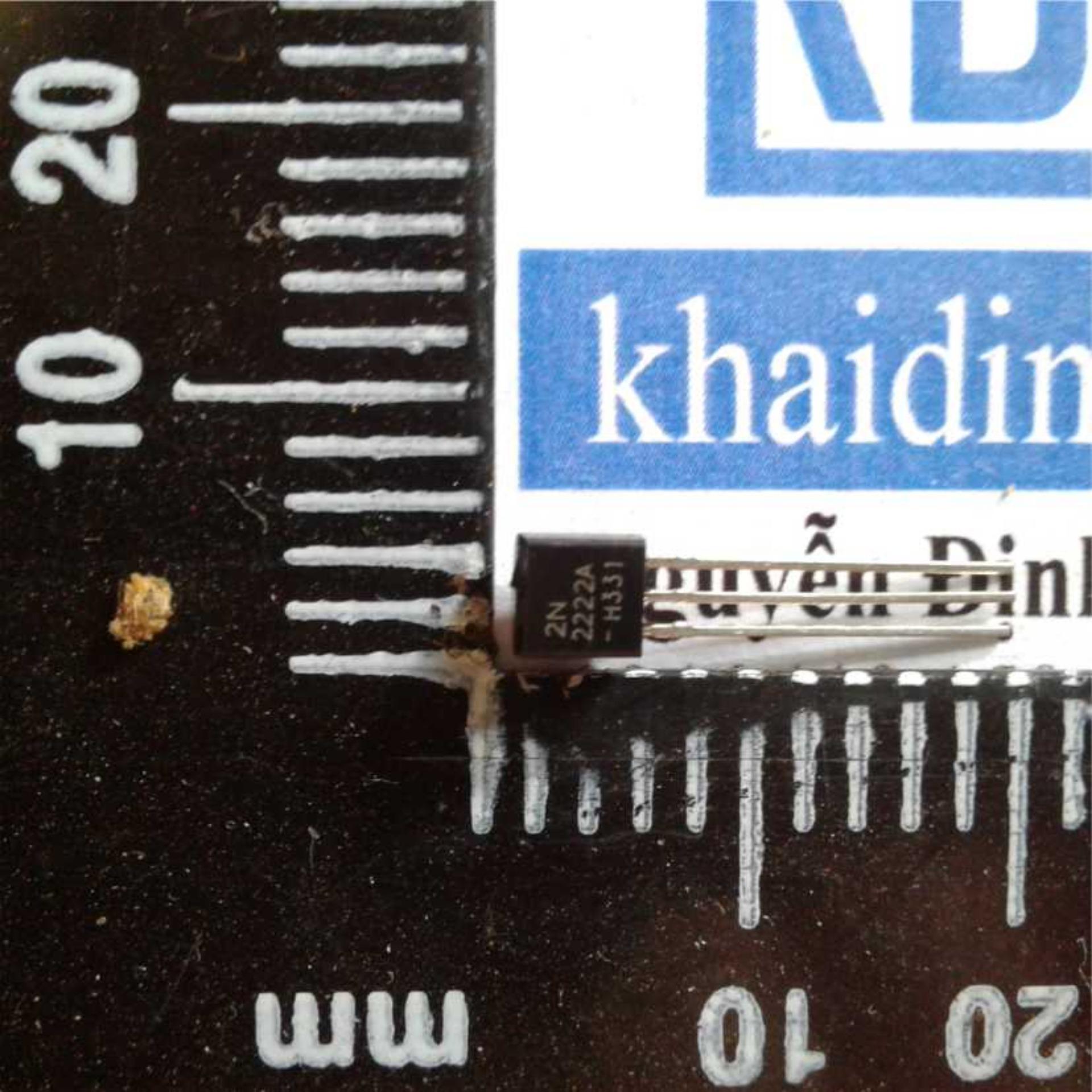 combo 50 con 2n2222 2222 TO-92 NPN-TRANS 0.6A 40V  kde0191