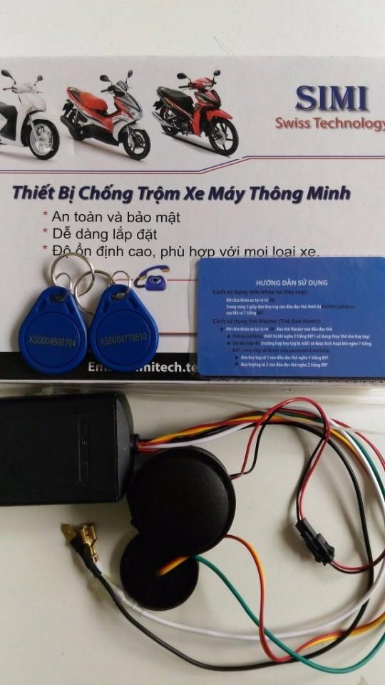 [HCM]BỘ CHỐNG TRỘM XE MÁY THÔNG MINH CAO CẤP SIMI