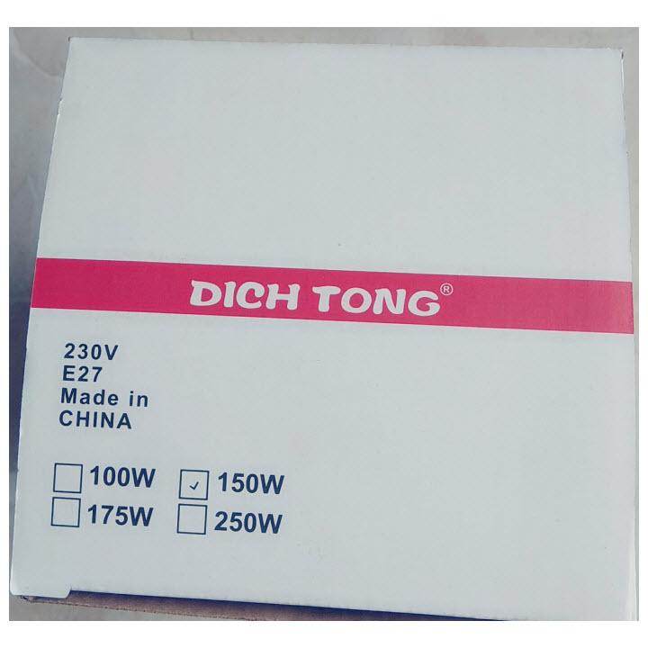 Bóng Đèn Hồng Ngoại DICH TONG 100w Tặng Đuôi Đèn Bằng Sứ