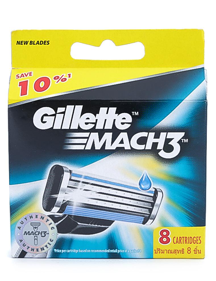 Lưỡi Dao Cạo Gillette Mach 3 (Hộp 8 Lưỡi Dao)