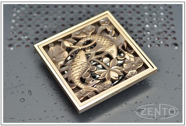 [HCM]Thoát sàn chống mùi giả cổ Zento ZT658