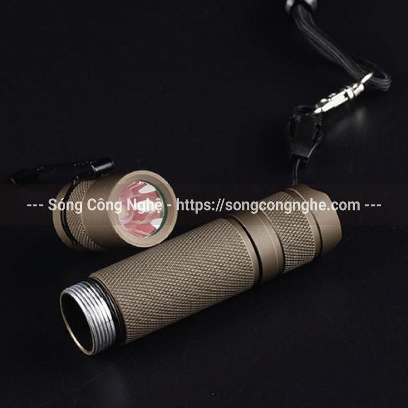 Đèn pin siêu sáng Convoy S2+ (U6-4C) Màu Cát