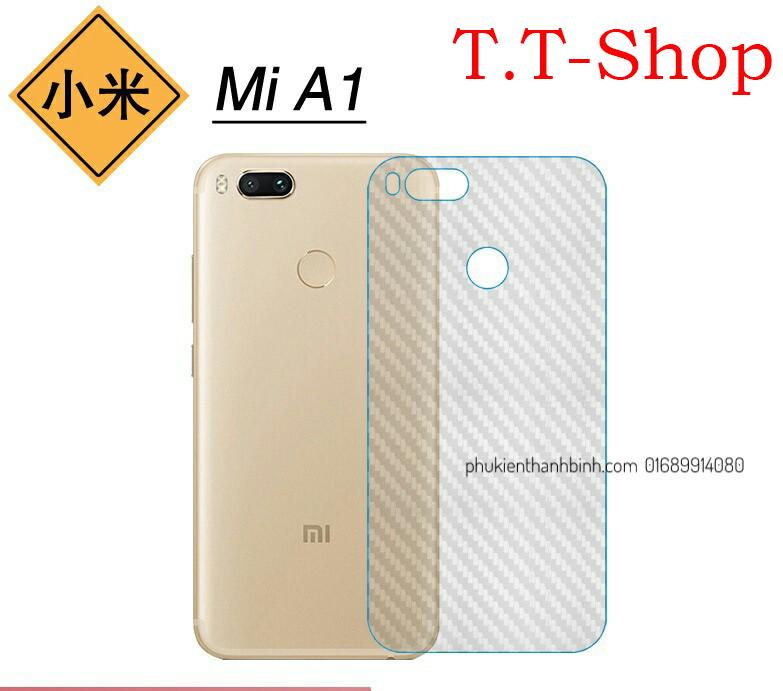 Dán Carbon Xiaomi mi 5x / mi A1 ( Tặng giấy lau 1/2 )