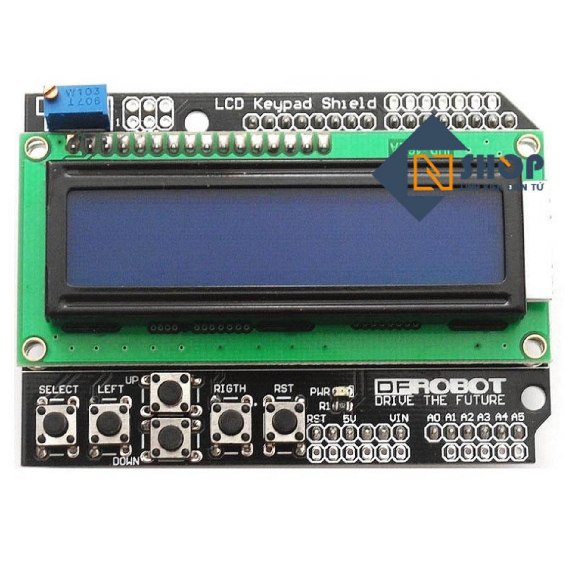 LCD1602 Keypad Shield