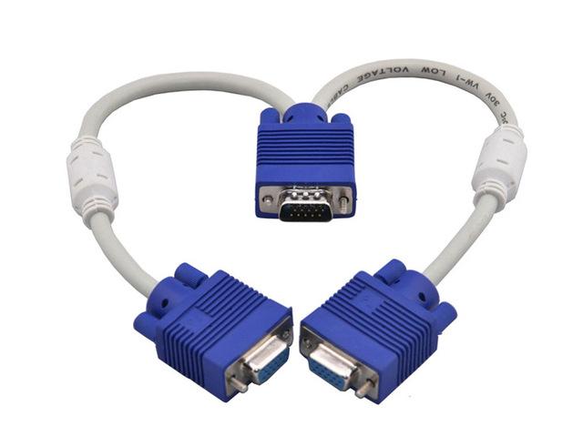 CÁP CHIA CỔNG VGA 1 RA 2 HÀNG XỊN CHỐNG NHIỄU