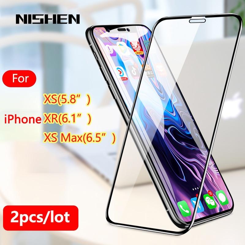 Miếng Dán Kính Cường Lực 15D Cho iPhone Xs Max (Đen)