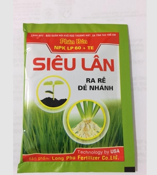 Siêu lân kích thích ra rễ, đẻ nhánh, xanh lá