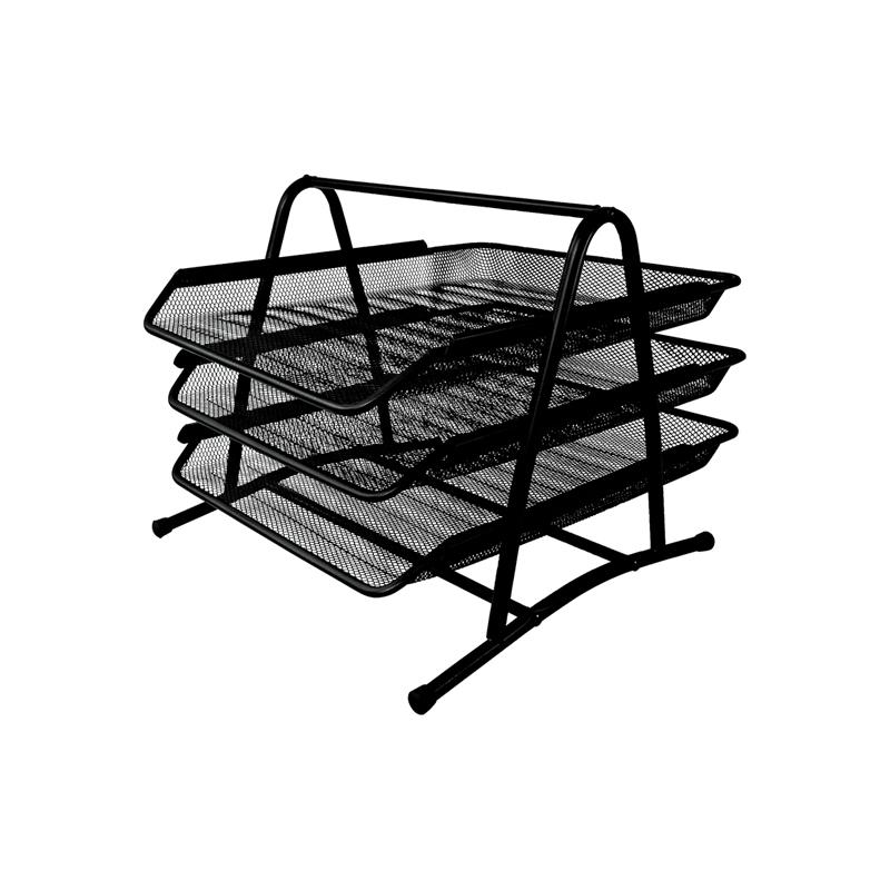 Khay tài liệu 3 tầng sắt Sunwood 1206