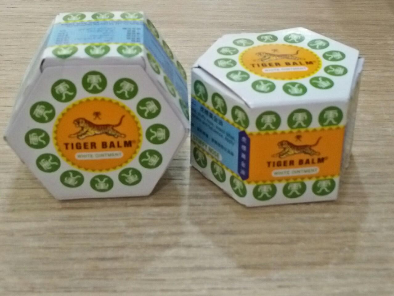 Combo 2 Dầu cù là Tiger Balm White 10gr